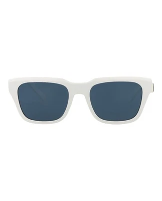 Gafas de diseñador de moda Dior cuadradas/rectangulares blancas blancas azules para hombre Foto 1 de 4