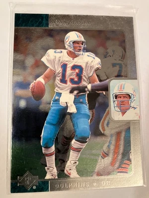 Miami Dolphins Dan Marino 1996 upper deck SP football card CScan - Image 1 of 2
