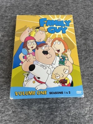 Family Guy Volume One Seasons 1 & 2 DVD Set 4 Disc Comedy Animated TV Show Fox - Image 1 of 4