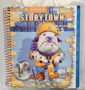Storytown Teacher's Edition Theme 5 Grade 3 Spiral Houghton Mifflin/Harcourt  VG - Picture 1 of 5