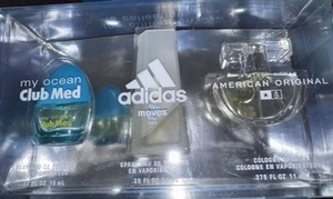 Adidas 3 Pcs Set for Her Moves .25 My Ocean Club Med .33 Stetson Original .375 - Picture 1 of 9