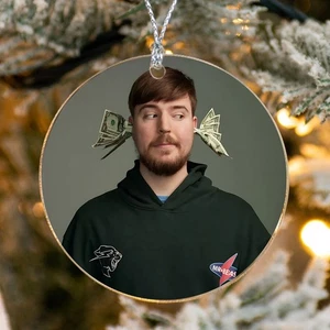 MrBeast Christmas Ornament - Celebrity Ornament Gifts for Fans - Picture 1 of 5
