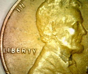 1941 P Error Lincoln Wheat Cent Lamination Obverse LAM - Picture 1 of 3