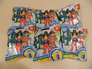 Imaginext DC Super Friends Serie 5 Juego Completo de 6 Bolsas Ciegas Sin Abrir - Imagen 1 de 3