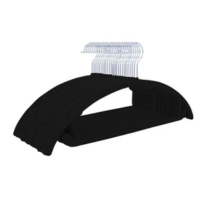 MIZGI Premium Samtbügel (50er-Pack) strapazierfähig - rutschfest schulterfrei - Bild 1 von 7