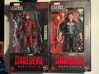 Juego de figuras de acción Marvel Legends Daredevil & Punisher Born Again 6" NUEVO EN MANO Foto 1 de 4