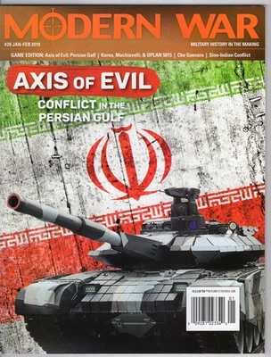 Modern War #39 Axis of Evil Conflict Persian Gulf Board Game War Game Unpunched - Image 1 of 2
