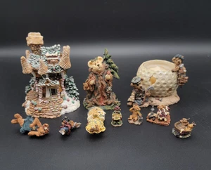 Damaged/Chipped Boyds Bears Lot of 10 Figurines - Picture 1 of 10