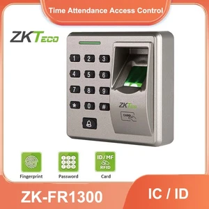 ZKTeco FR1300 Fingerprint Exit Reader Access Control System With IC/ID RFID Card - Picture 1 of 6