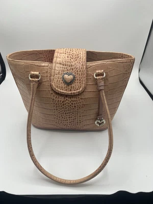 Adorable Brighton  Pink Satchel, Handbag, Tote-preloved - Image 1 of 4