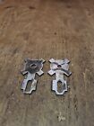 GENUINE STIHL HS81R HEDGE TRIMMER PAIR OF SHIM PLATES METAL ASSEMBLY 