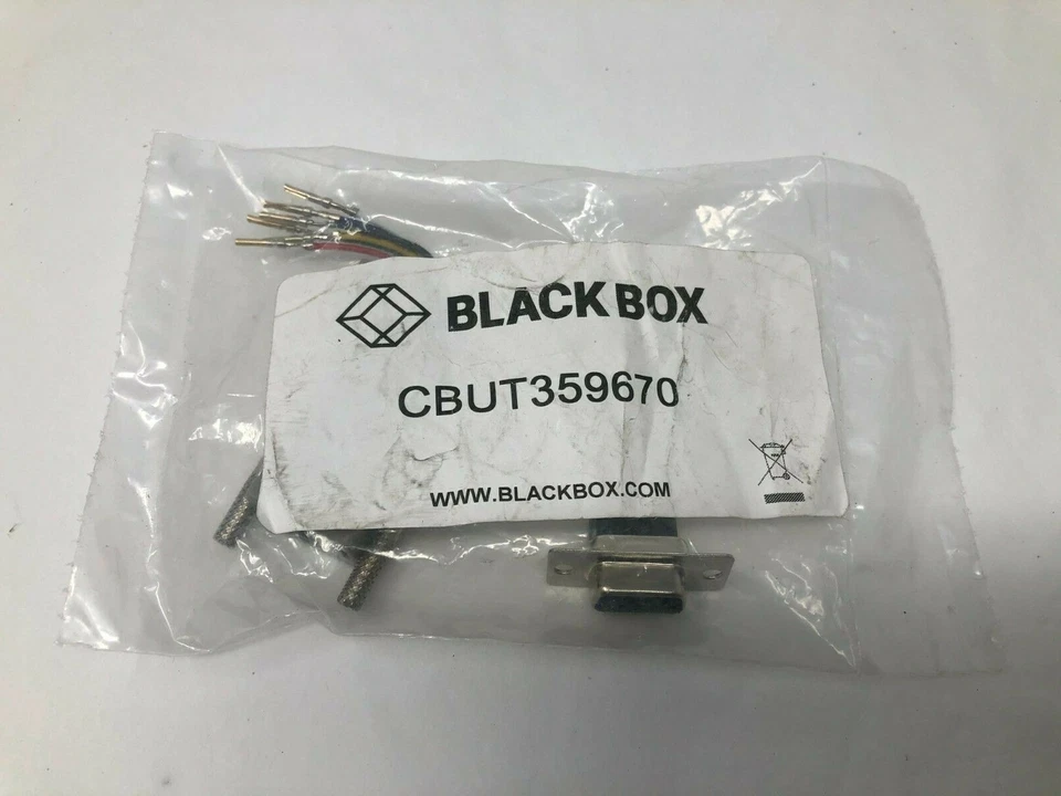 Black Box Corporation CBUT359670 FA067 DB9 Female TO RJ11 Adapter Kit L  - Image 1 of 2
