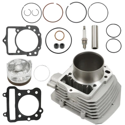 Kit de pistón de cilindro de motor de aluminio fundido para Kawasaki Bayou 300 KLF300B 89-2004 Foto 1 de 4