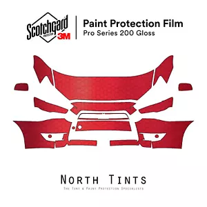 Mitsubishi Lancer 2008-2015 3M PRO Series PreCut Paint Protection Film Clear Bra - Picture 1 of 6