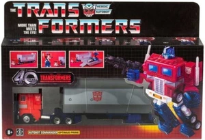 Transformers Retro 40th Anniversary Autobot Commander G1 Optimus Prime Reissue - Picture 1 of 5