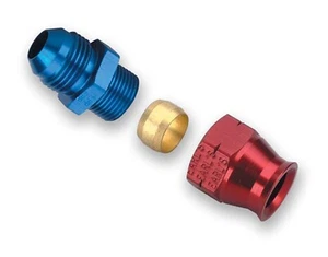 Adaptador de tubería Earls Plumbing 165006ERL aluminio AN -6AN a 3/8 pulgadas Tubo - Imagen 1 de 1