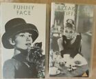 2 x Audrey Hepburn films Funny Face Breakfast at Tiffanys VHS Video Cassette