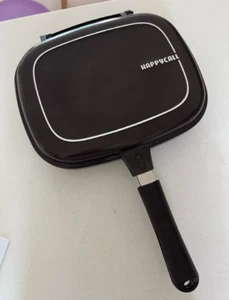 HappyCall New Jumbo Grill Titanium Nonstick Double Sided Pan Express l NEW - Picture 1 of 4