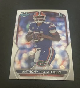 2022 Bowman University Chrome Anthony Richardson 65 Colts Rookie - Picture 1 of 2
