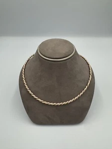 David Yurman Paveflex Necklace set in 18K Rose Gold with Diamonds - Picture 1 of 8