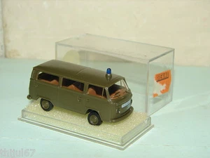 BREKINA ( 3319 ) JOLI FOURGON  VW  INTÉRIEUR AMÉNAGÉ EN BOITE TRANSLUCIDE HO - Picture 1 of 2