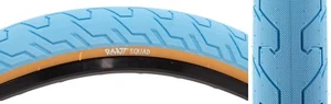Rant Squad 20 x 2.3 BMX Bike Tires Blue / Tan Set of 2 New - Picture 1 of 1
