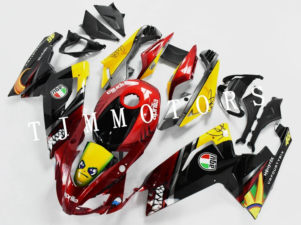 For Aprilia RS125 2006-2011 Red Shark ABS Injection Mold Bodywork Fairing Kit — 第 1/4 张图片