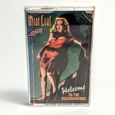 Meat Loaf Welcome To The Neighborhood Cassette Tape Play Tested - Image 1 of 4
