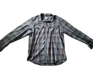 Columbia omni-wick Plaid Shirt Men's Large (A17) - Picture 1 of 7