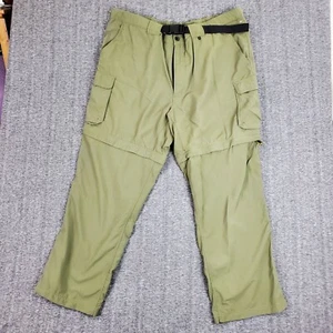Boy Scouts BSA Switchback Pants Mens XL Green Uniform Convertible Cargo Belted - Picture 1 of 11
