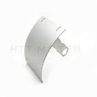 Silver Curved License Plate Relocator Frame Bracket Mount Tag Holder For 1" Axle