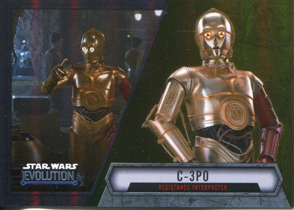 Star Wars Evolution 2016 Gold Parallel Card #74 C-3PO - Image 1 of 1