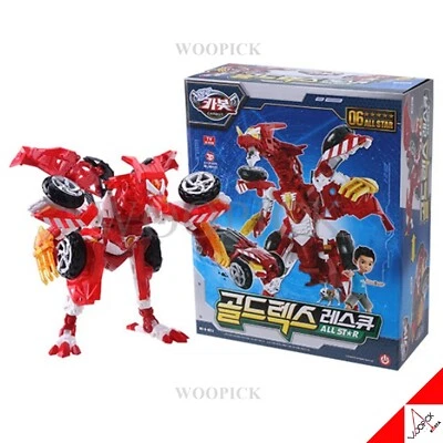 Hello Carbot ALL-STAR GOLD REX Rescue Transformer Robot Car Figure Toy 2024 - Image 1 of 4