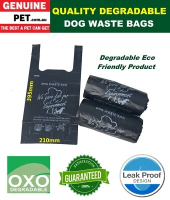 Degradable Dog Poo Bio Bags Poop Litter Waste Bags: 150 Bags to 2250 Bags - image 1 of 4