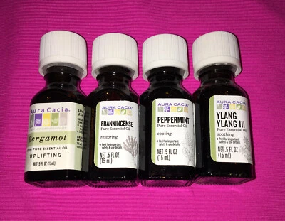 Aceite esencial AURA CACIA en bergamota, incienso, menta y Ylang Yang III Foto 1 de 4