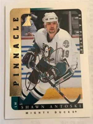  1996-97 Be A Player Autographs #120 Shawn Antoski - Image 1 of 2