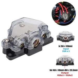 High Quality Car Audio System Wiring Block 1 In 3 Out for Amplifiers - Picture 1 of 8