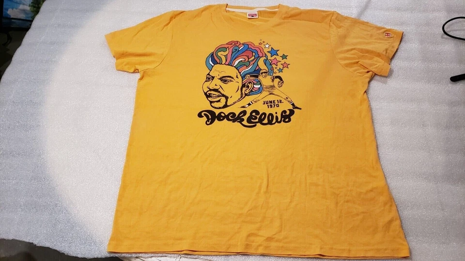 Camisa Dock Ellis 12 de junio 1970 Piratas de Pittsburgh Unisex Hombres Mujeres KV9256 Foto 1 de 1