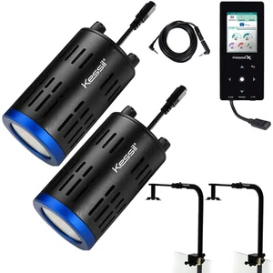 2x Kessil A160WE Tuna Blue & 2x Mounting Arm & Link Cable & Spectral Controller - Picture 1 of 13