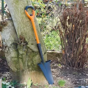 PROFI-PARTNER Spaten mit Wurzelsäge - Spitze aus Karbonstahl mit scharfen Zähnen - Bild 1 von 7