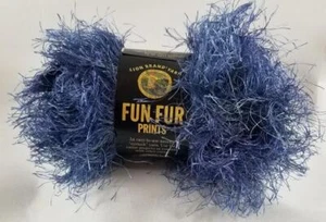 Lion Brand Yarn Fun Fur 100% Polyester 57y 1.5oz - Picture 1 of 9
