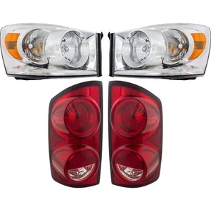 Headlight and Tail Light Assembly for 2007-2009 Full Size Dodge Pickup, Right - Bild 1 von 6