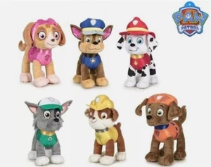Peluche Paw Patrol H 19 cm ufficiale Skye Chase Marshall Rocky Rubble Zuma - Foto 1 di 7