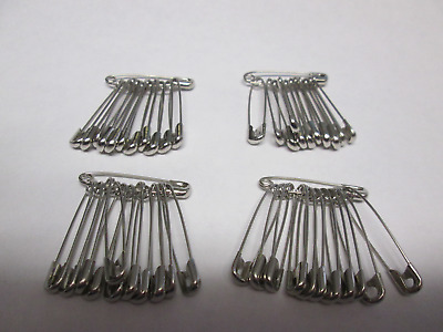 72 Nickel Silver Safety Pins 32mm Long  Approx 3 Cms • 2.69£