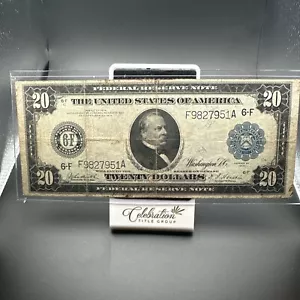 FR. 987a 1914 $20 TWENTY DOLLARS FRN FEDERAL RESERVE NOTE ATLANTA, GA VERY FINE - Picture 1 of 2