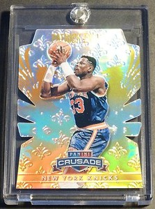  2013-14 Panini Crusade Insert Orange Die Cut #262 Patrick Ewing # 26/99 KNICKS