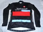 Authentic Castelli Jetset Racing Full Zip Long Sleeve Cycling Jersey Size Large