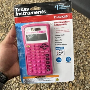 NIB PINK Texas Instruments TI-30X IIS Scientific Solar Calculator - Picture 1 of 7