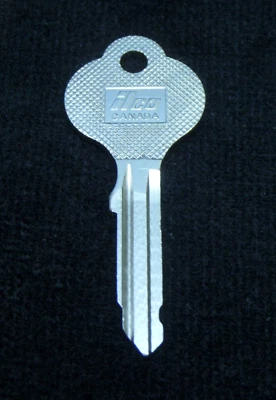 YM3 MERCEDES BENZ Trunk Door KEY Blank 1953-1968 fits Ponton Fintail Pagoda M68J - Image 1 of 4