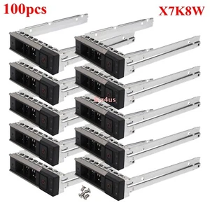 100 PCS X7K8W GEN 14 for R740 R740xd R440 R540 R940 R640 3.5" HDD TRAY CADDY - Picture 1 of 12